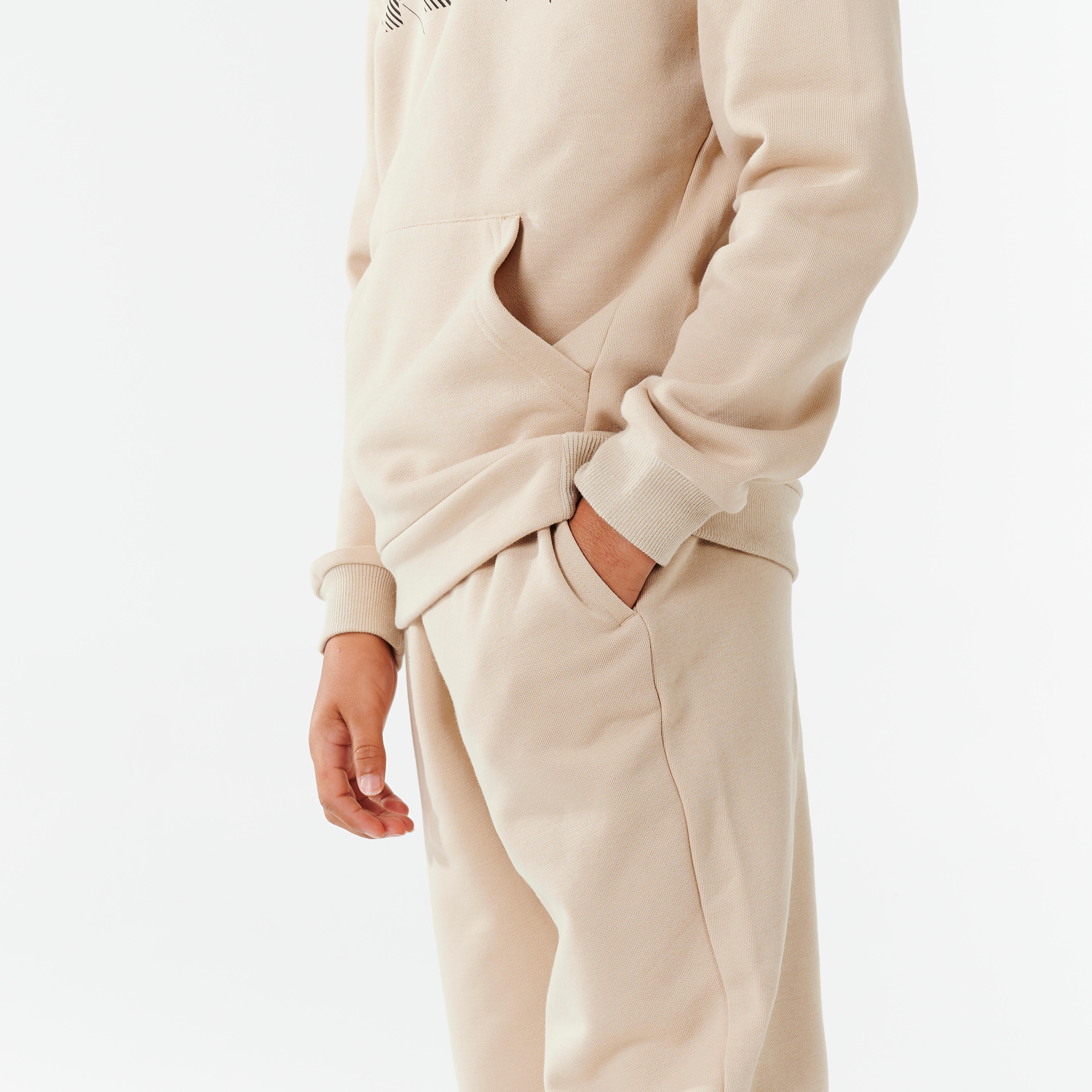 CHILDREN'S JOGGING PANTS - BEIGE PUMA