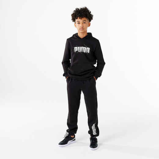 
      Kids' Jogging Bottoms - Black Print
  