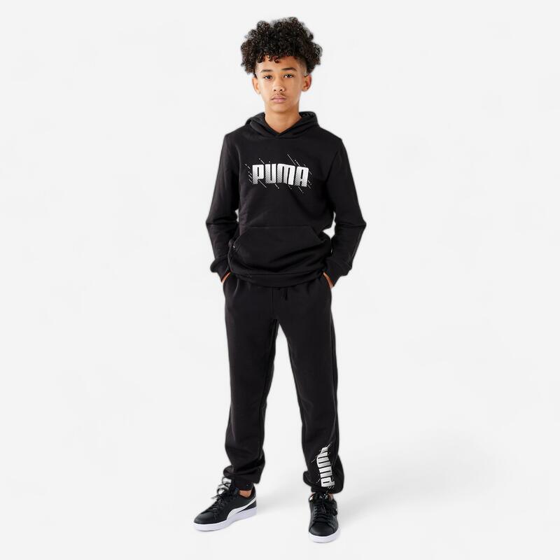 Pantalón Jogger Puma Niños Negro Estampado