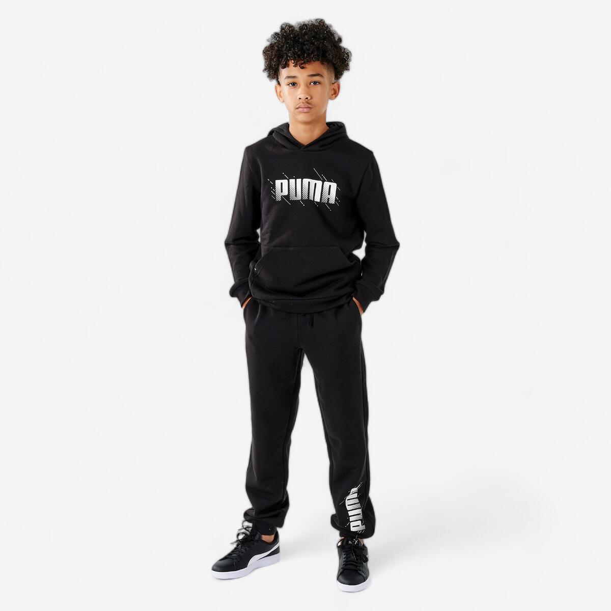 Pantalon jogging imprimé Puma enfant - noir