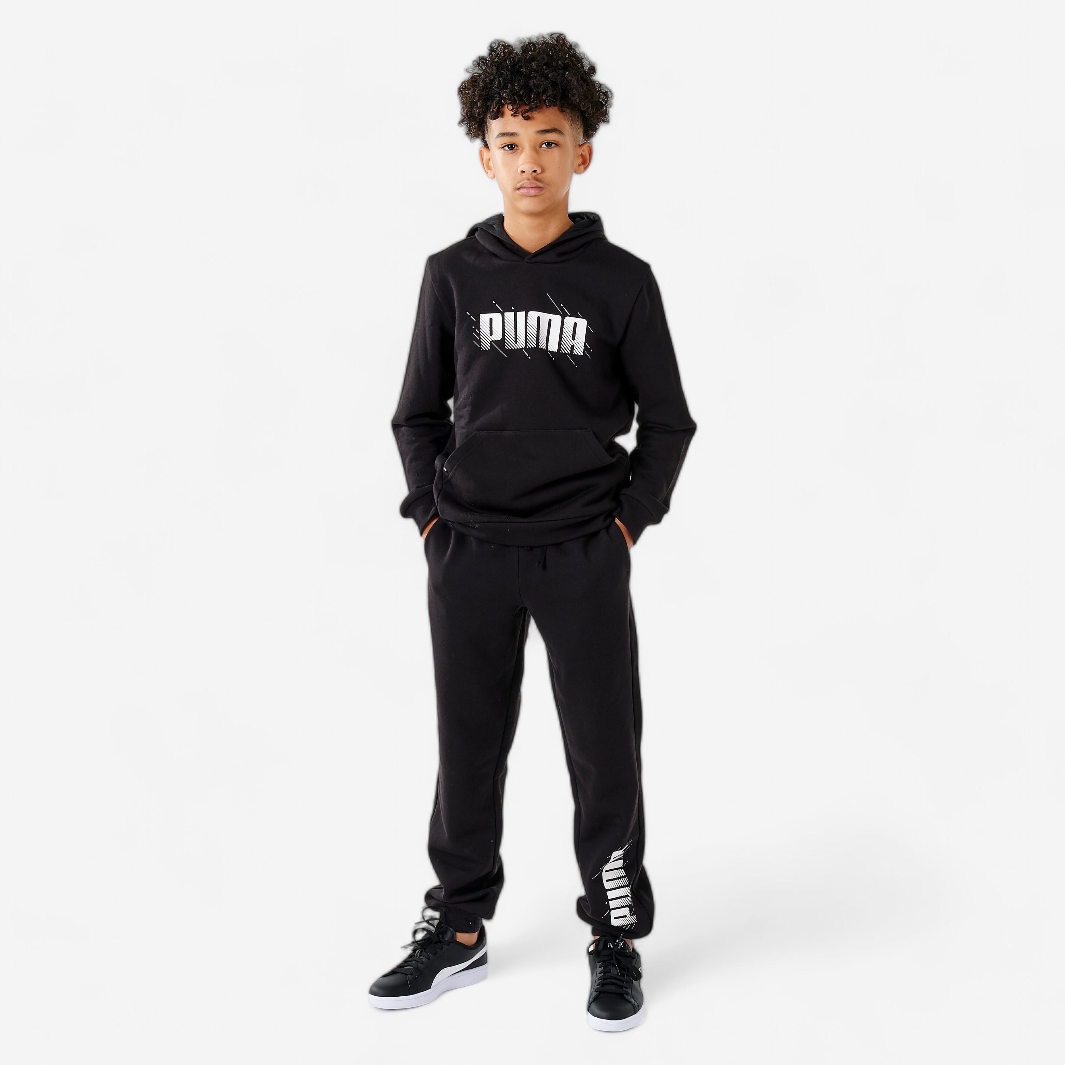 Printed jogging pants Puma kids - black