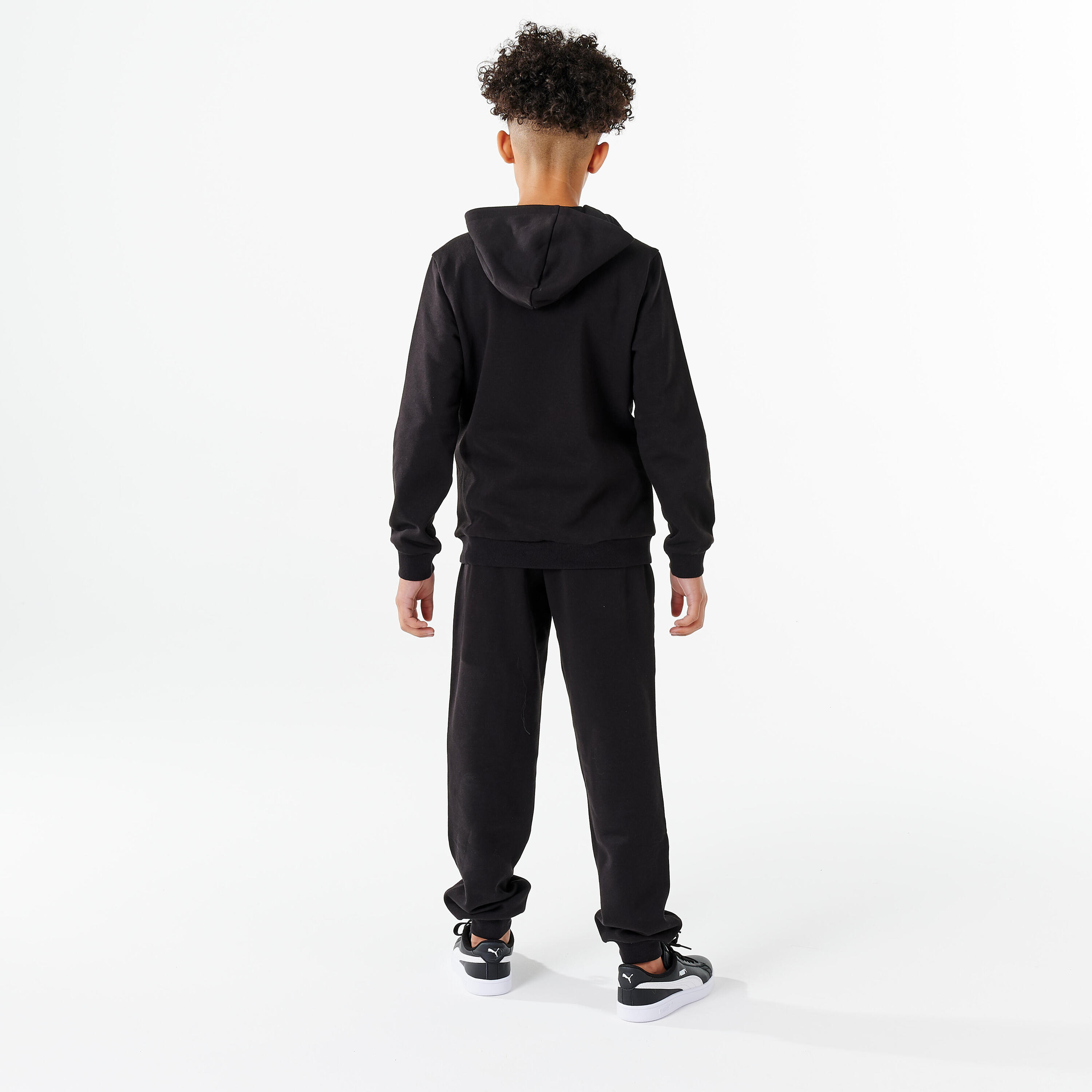 Sudadera Puma Niños Negro Estampado Capucha 5/6