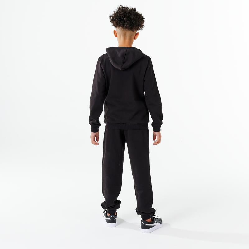 Puma Jogginghose Kinder Print - schwarz 