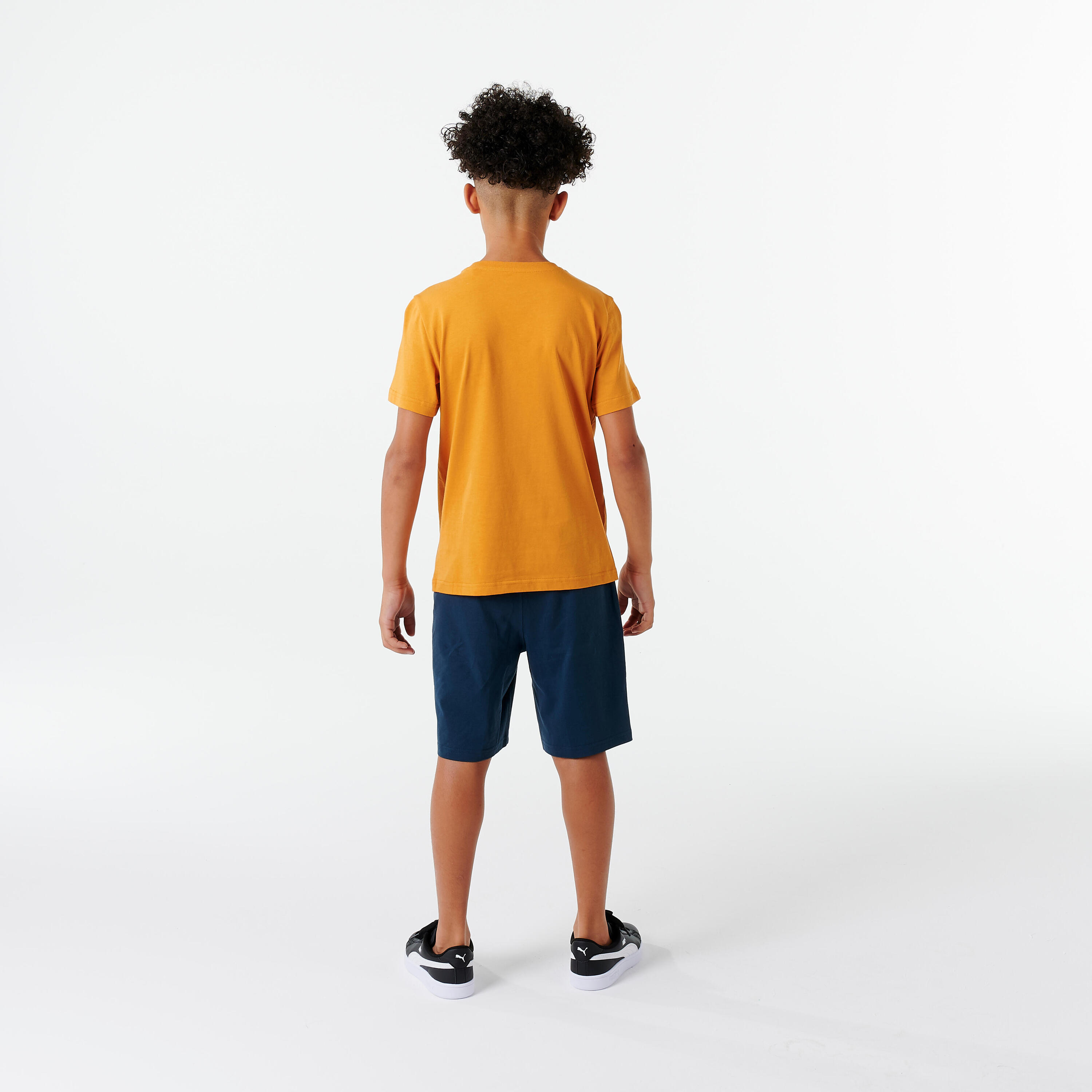 Boys' T-Shirt - Ochre Print 5/6