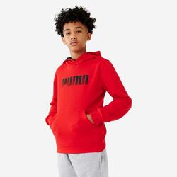 Sudadera Puma Niños Rojo Estampado Capucha