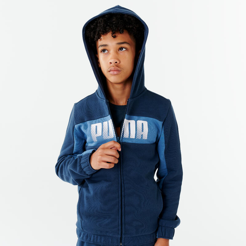 Survêtement Bluey Pour Garçon - Sweat Capuche + Pantalon, 100% Coton, Tailles 2-8 Ans