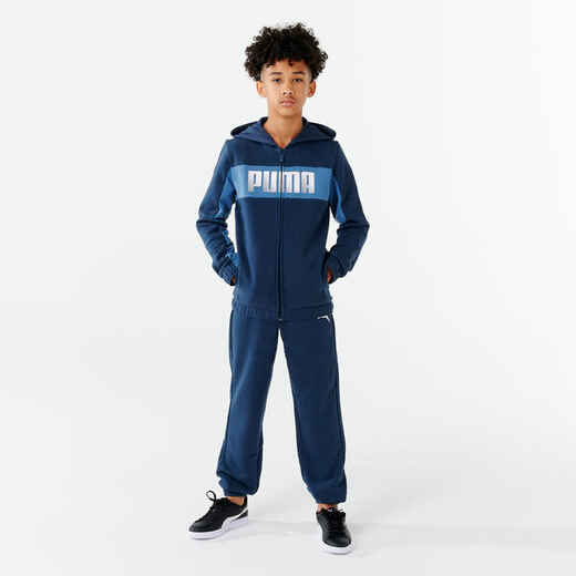 Kids' Breathable Synthetic Tracksuit - Green