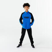 Tuta ginnastica bambino Puma traspirante azzurro-nero