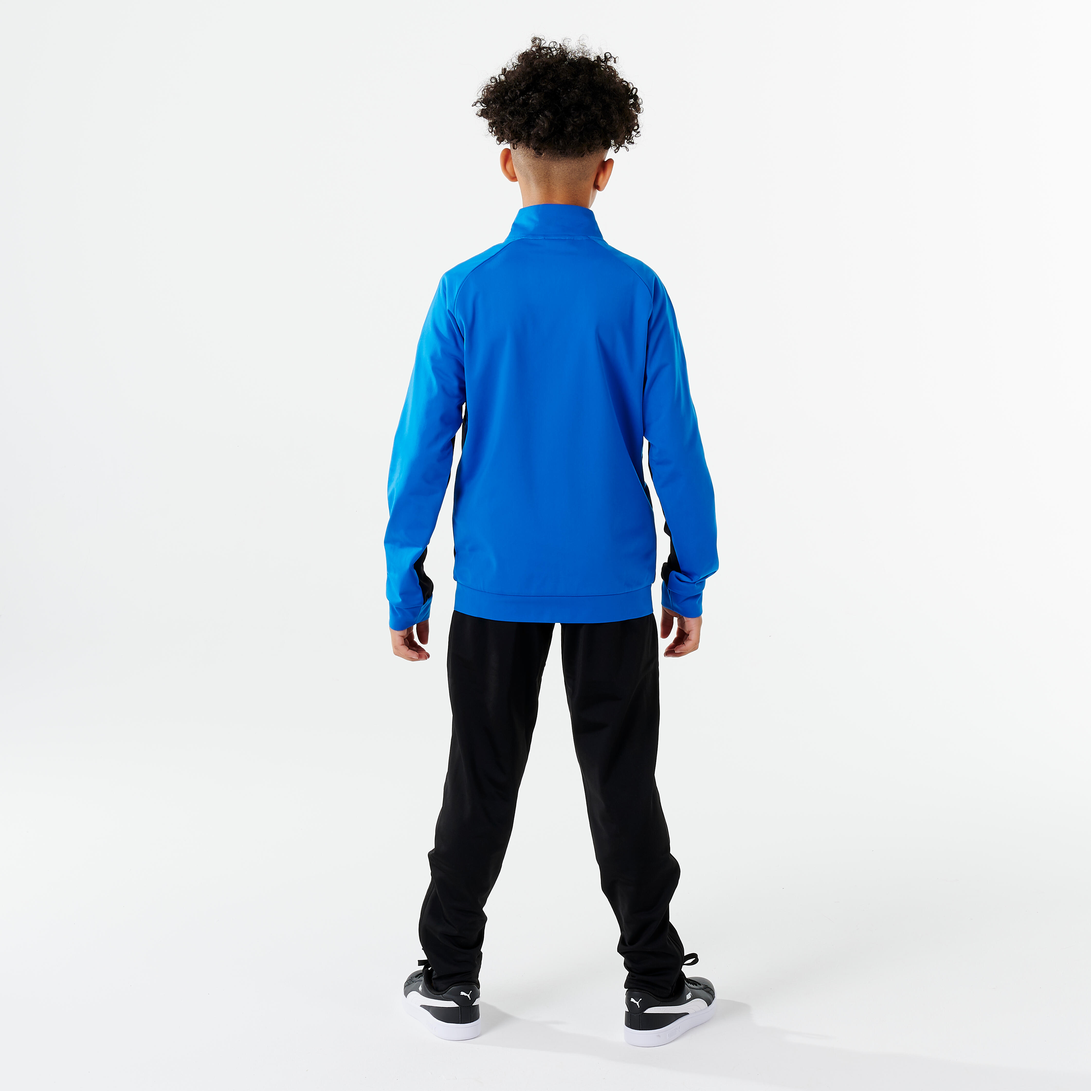 Ch ndal Puma Ni os Negro Azul Material Sint tico Transpirable