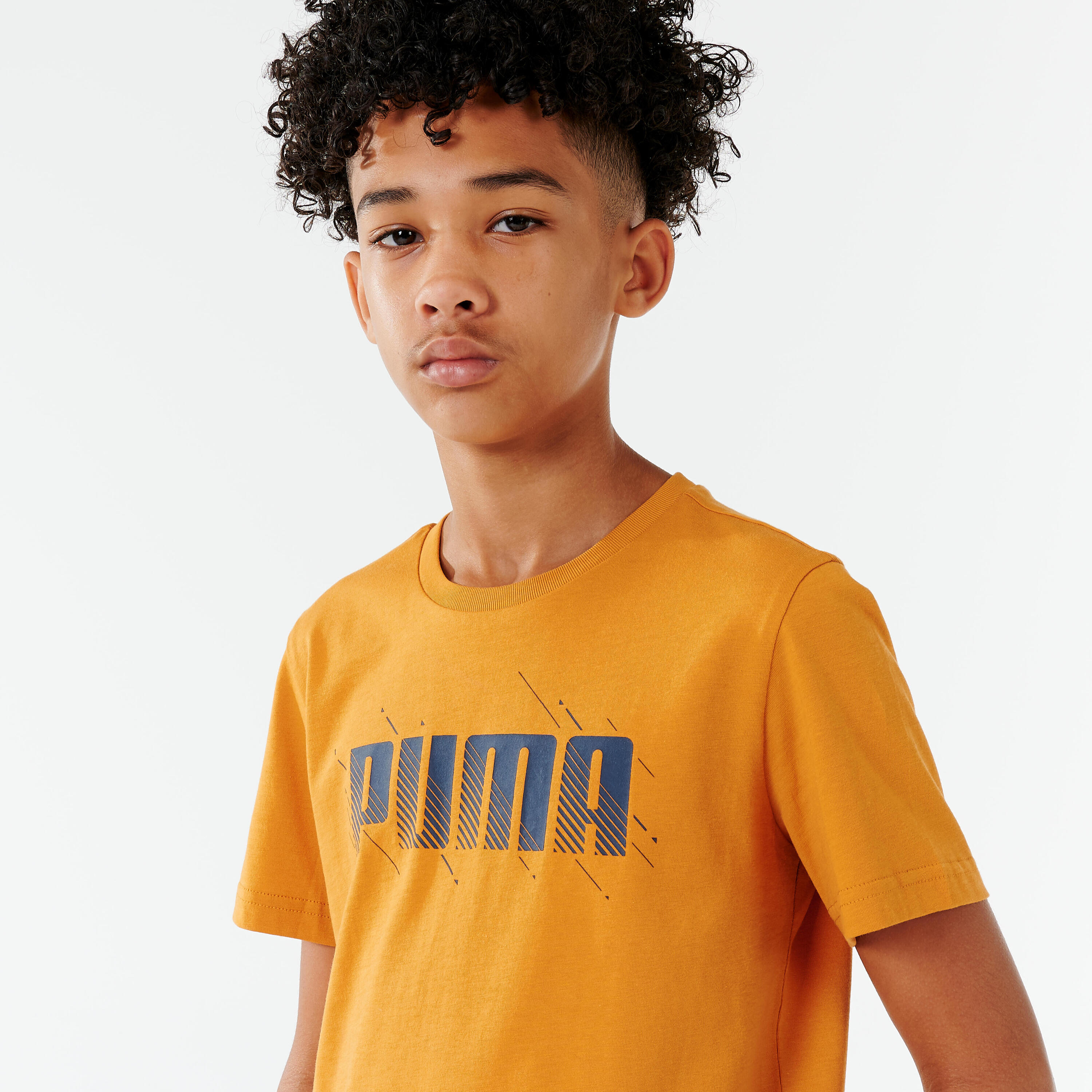 Boys' T-Shirt - Ochre Print 2/6