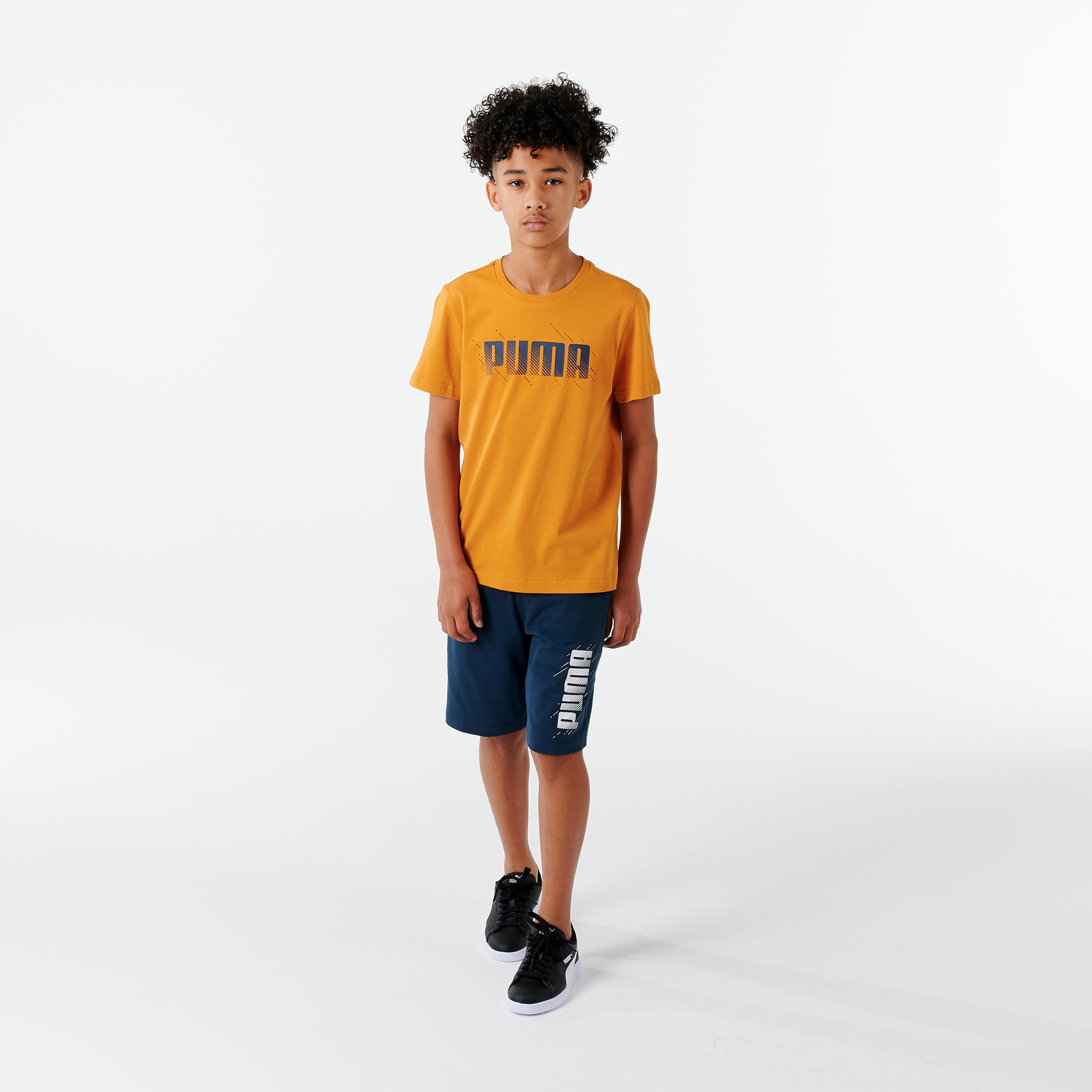 Boys' T-Shirt - Ochre Print 4/6