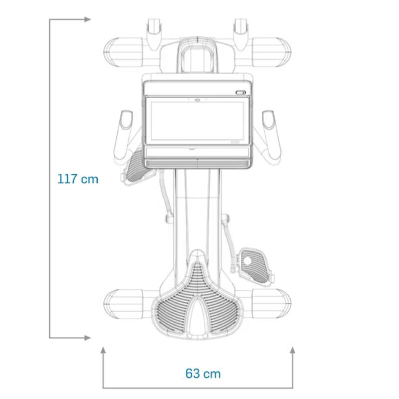 Rower stacjonarny Nordictrack VU29 interaktywny 30 dni iFit w pakiecie