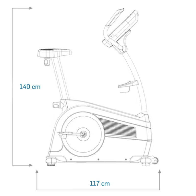 Bicicleta Estática NordicTrack VU29 Interativa 30 Dias iFIT Incluído