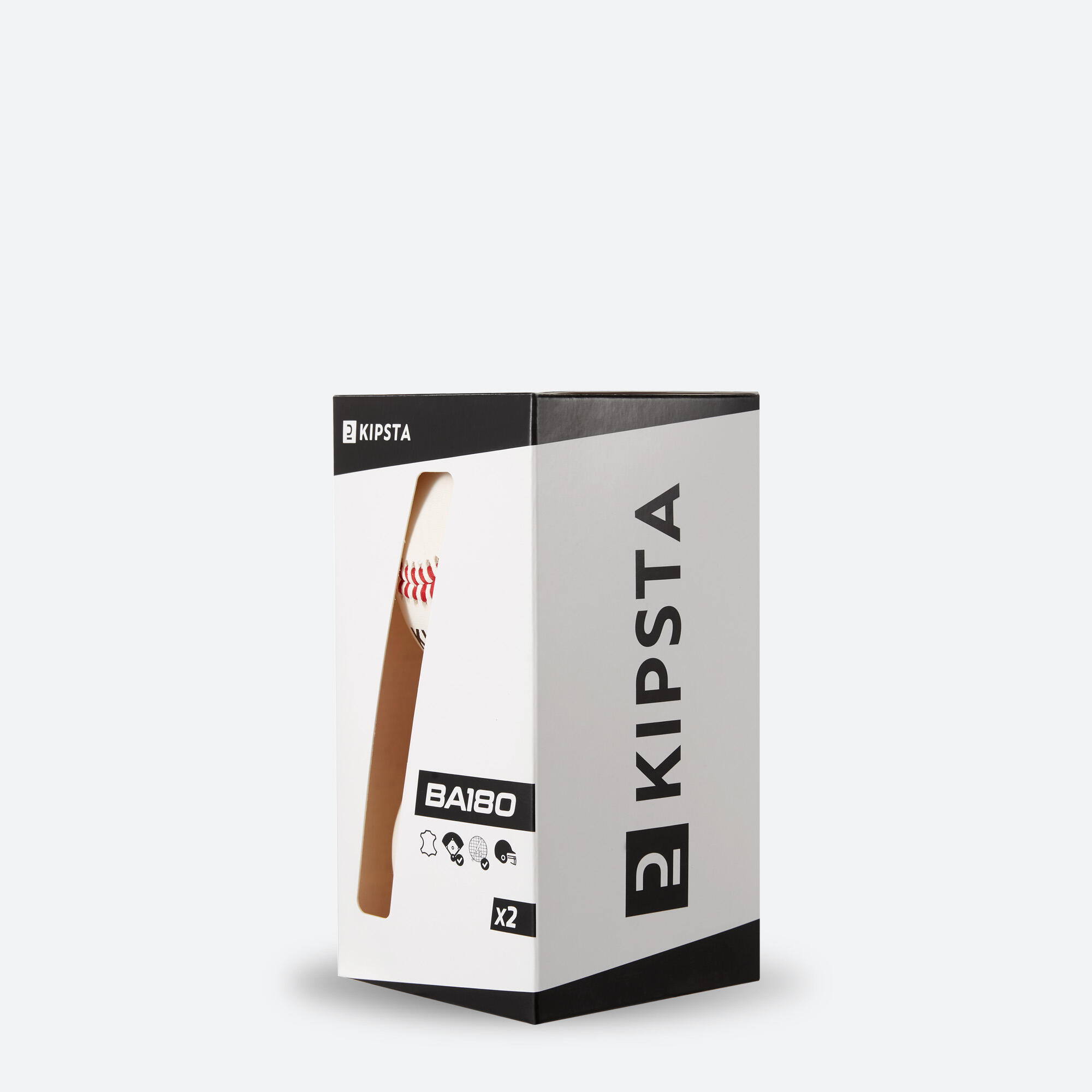 Baseball Balls 2-Pack - BA 180 - KIPSTA