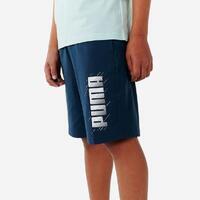 SHORT BLEU MARINE BOY IMPRIMÉ PUMA