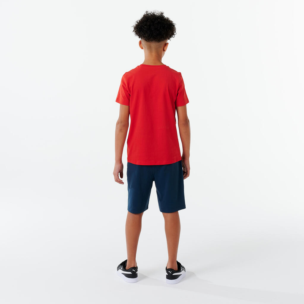 Boys' T-Shirt - Red Print