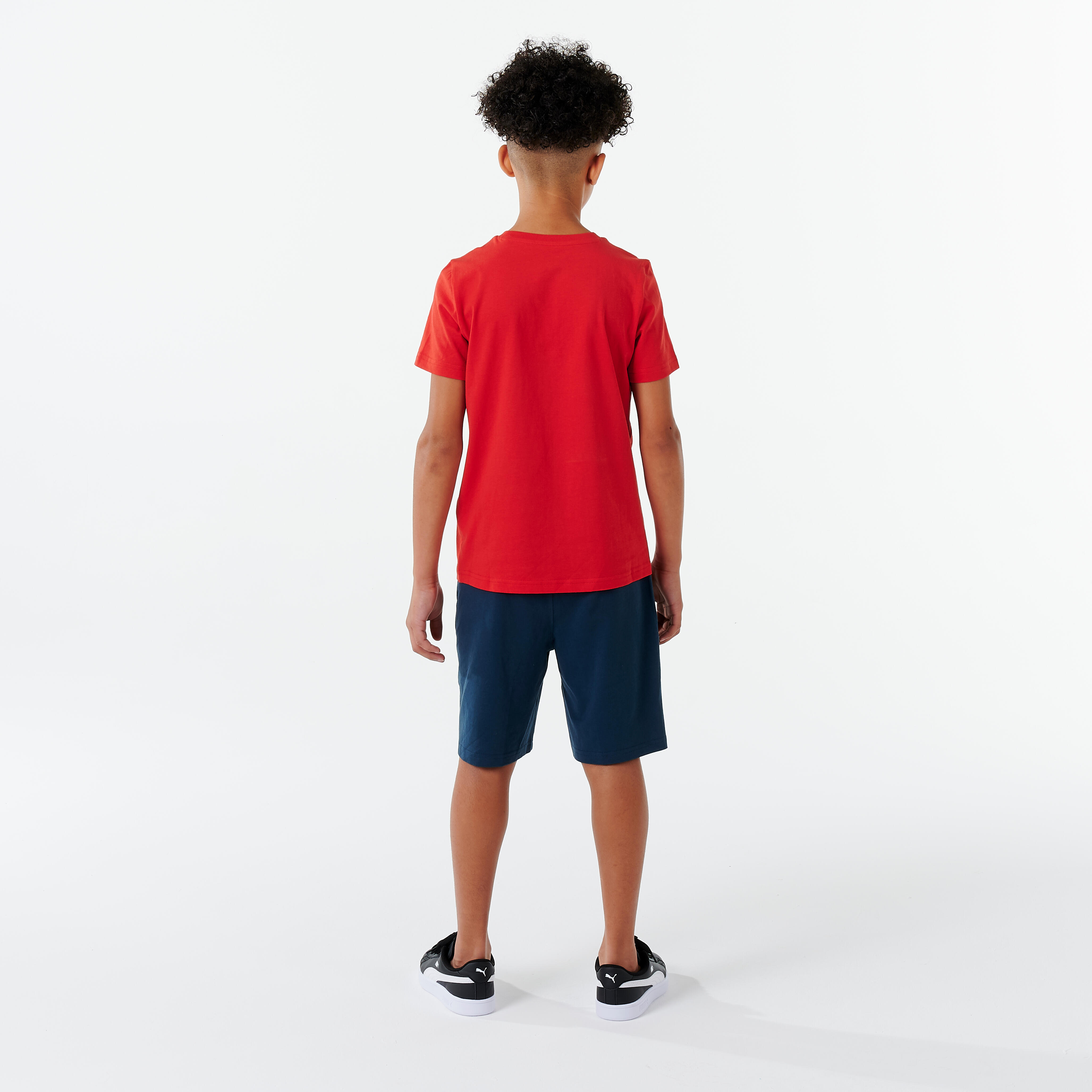 RED T-SHIRT BOY PRINT PUMA