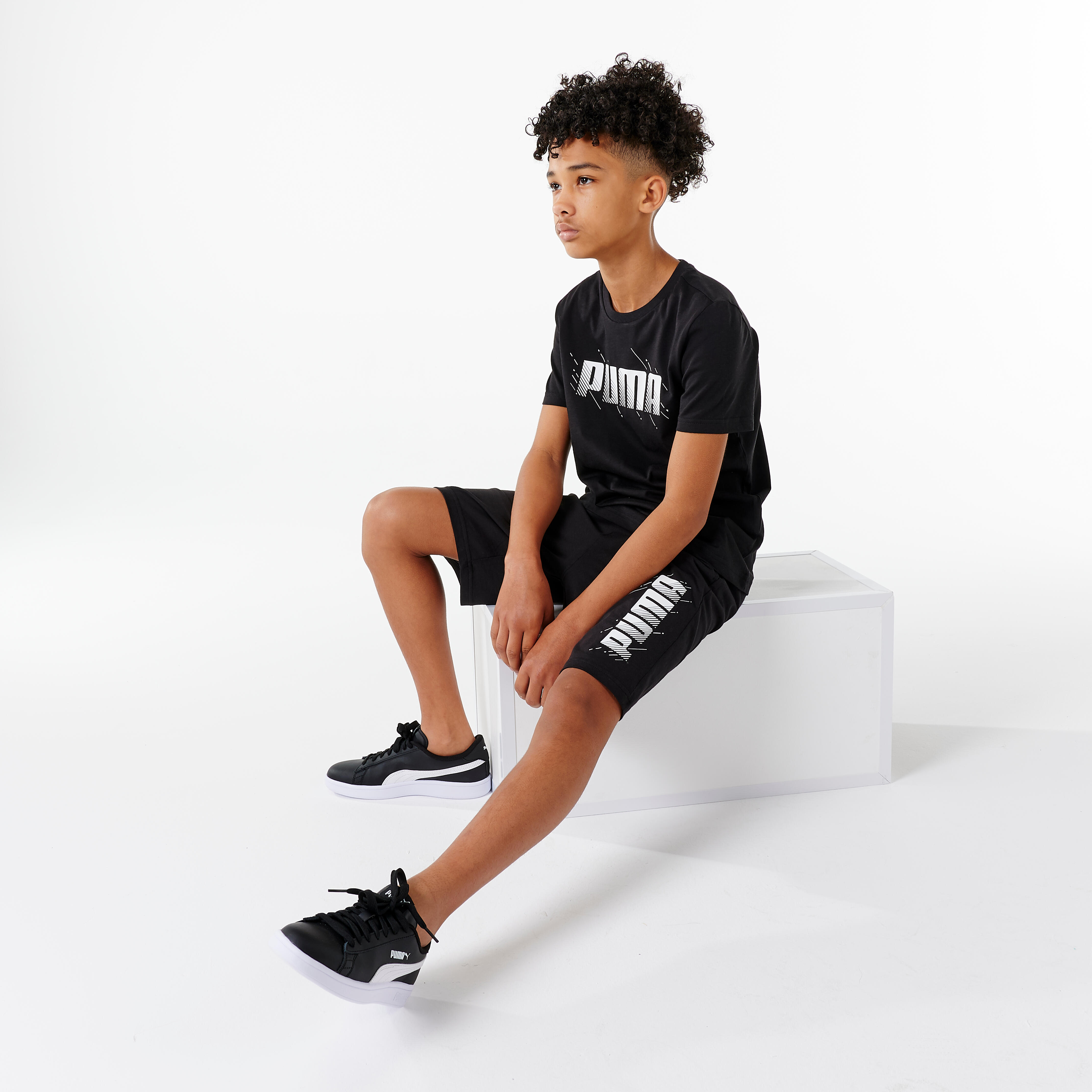 BLACK BOY PRINT SHORTS PUMA