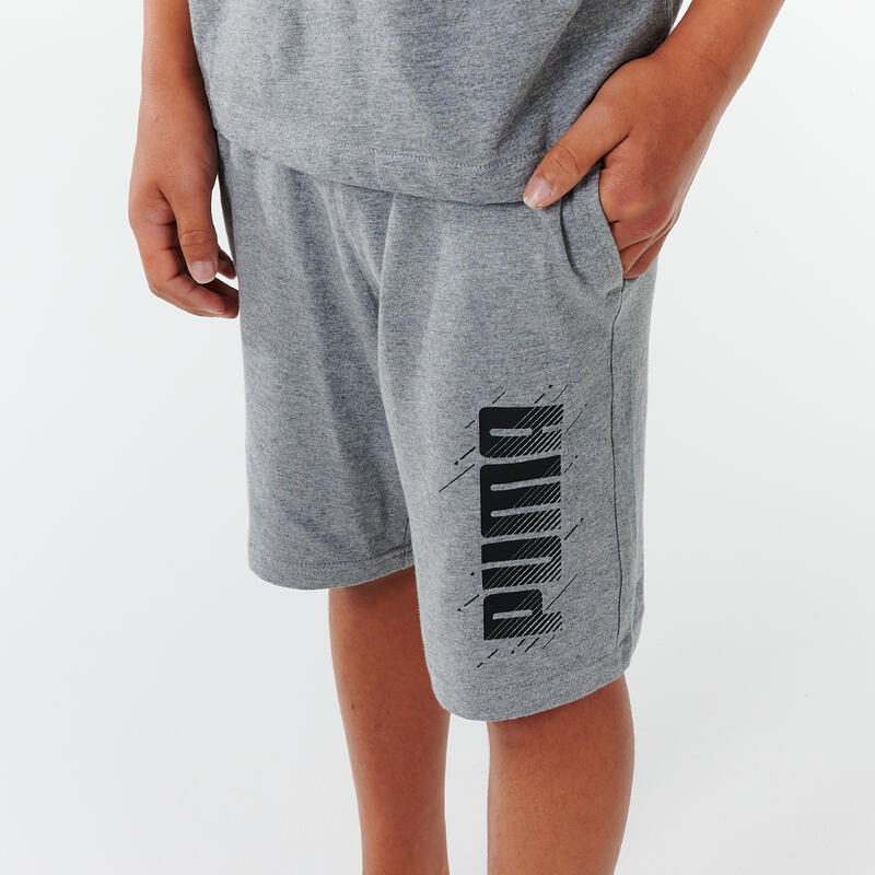 Puma Shorts Kinder - grau bedruckt