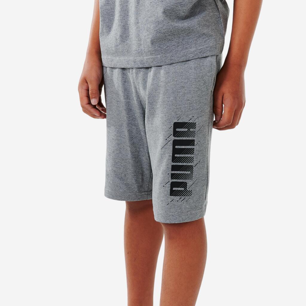 Puma Shorts Kinder -  grau bedruckt