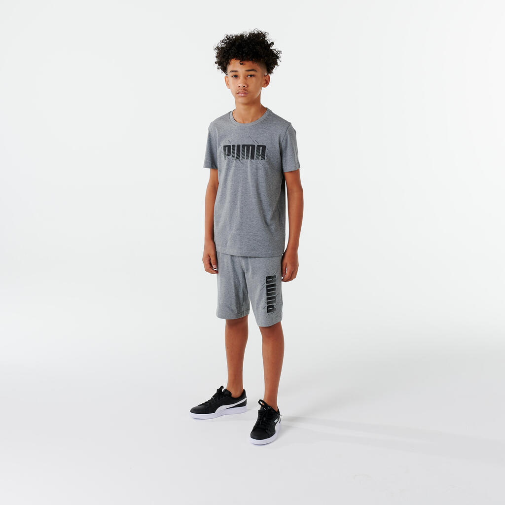 Puma Shorts Kinder -  grau bedruckt