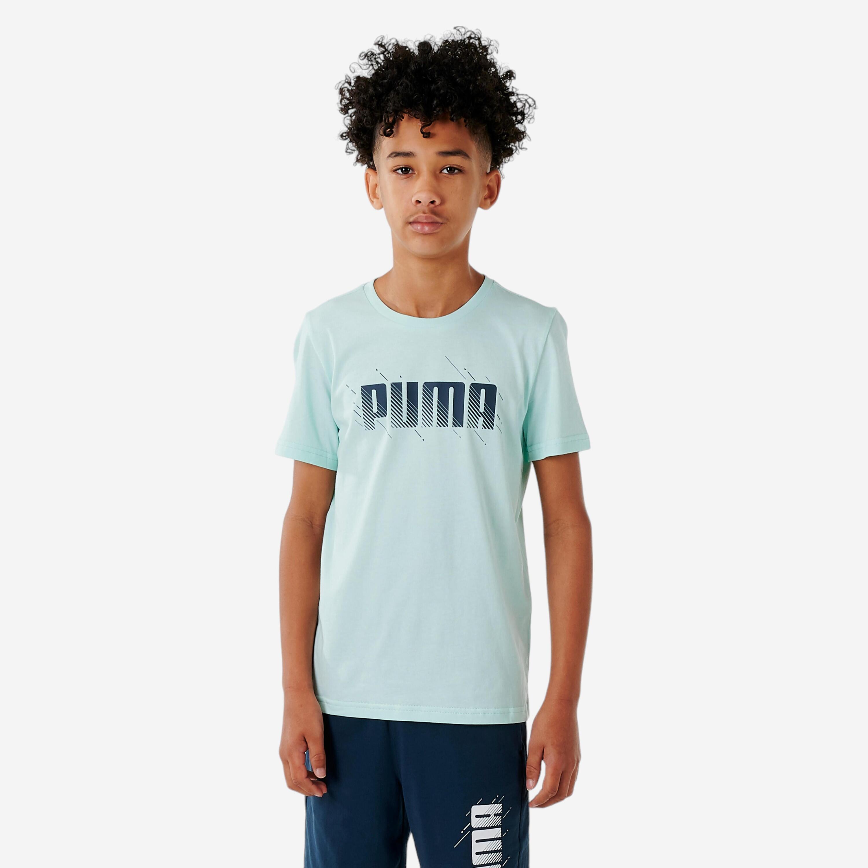 Boys' T-Shirt - Water Green Print 1/6