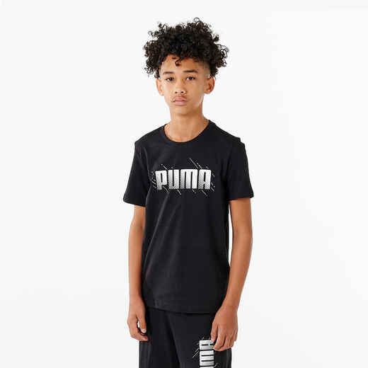 
      Boys' T-Shirt - Black Print
  