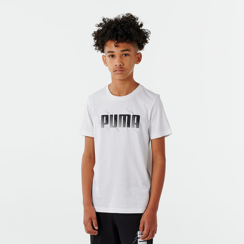 Las mejores ofertas en Niño niños PUMA Verde Tops, camisas y camisetas para  Niños