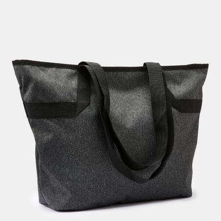 Cabas de sport 25L gris chiné