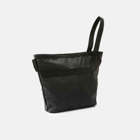 Kūno rengybos reikmenų krepšys, juodas