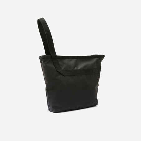 Kūno rengybos reikmenų krepšys, juodas