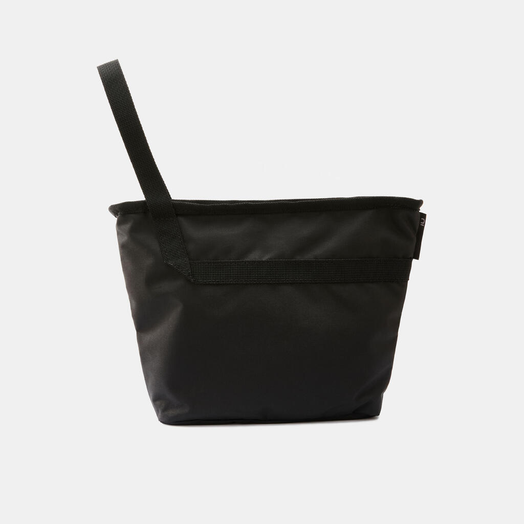 Pochette noire pour sac de fitness
