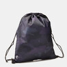 Fold-Up Fitness Shoe Bag - Navy Blue Print