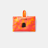 Sac à chaussures fitness pliable imprimé Orange et Rose