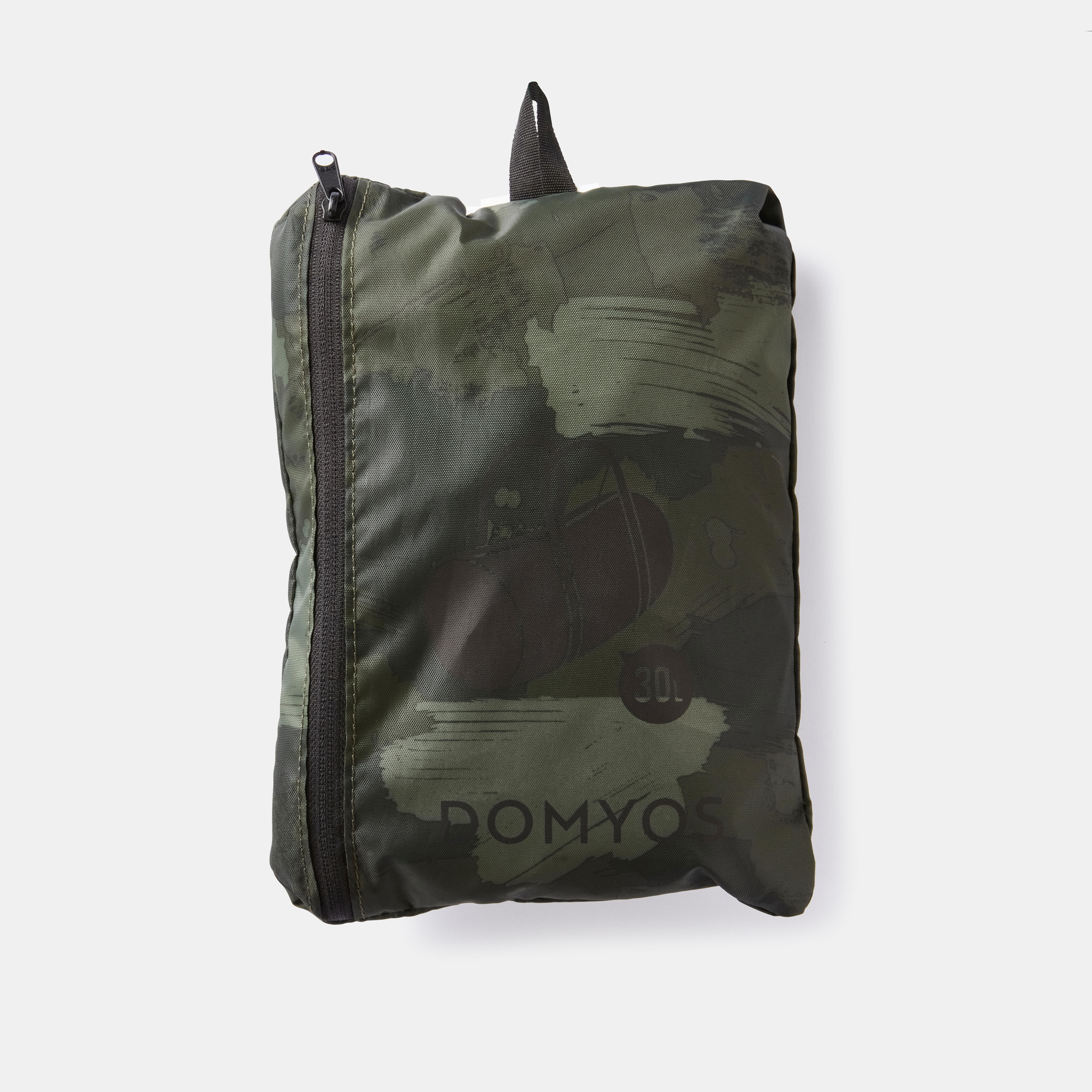Buy Fold Down Fitness Bag 30L Black Online Decathlon