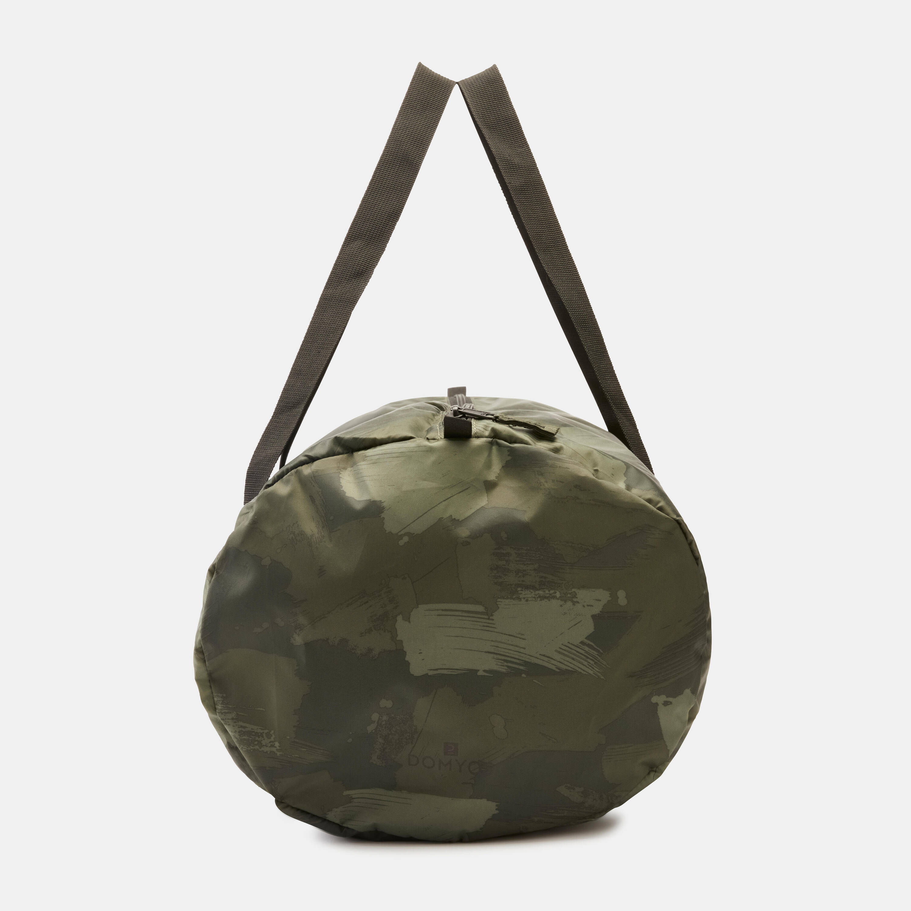 Gym Duffel Bag, Multiple Compartments, Foldable, 30L Capacity - Khaki -  2