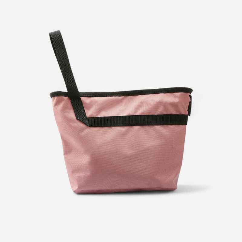 Fitness Toiletry Bag Dusty Pink Decathlon