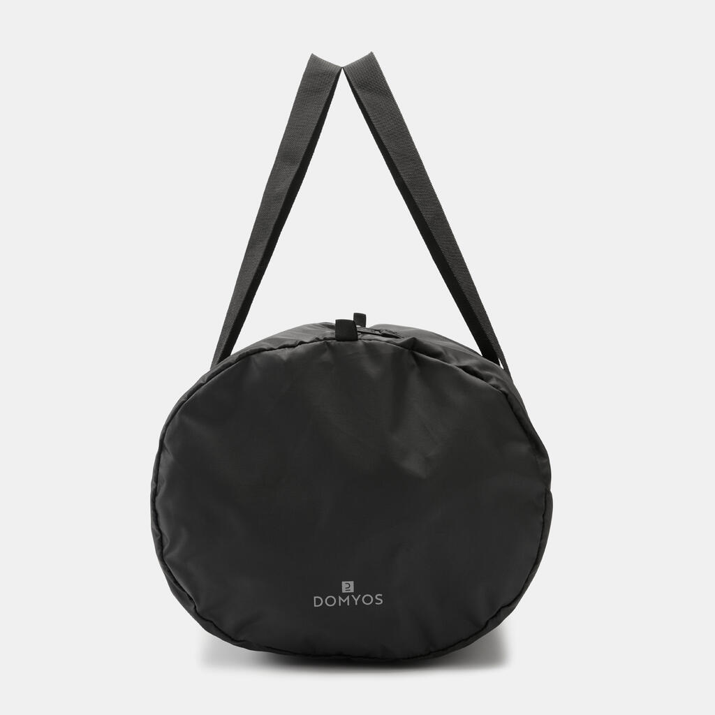 Sac de sport pliable 30L, noir