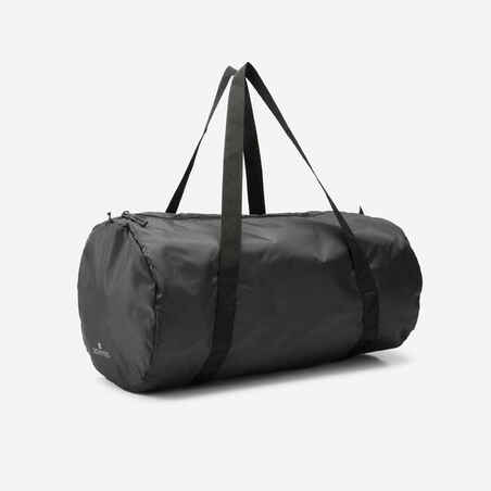 Črna zložljiva torba za fitnes (30 l)