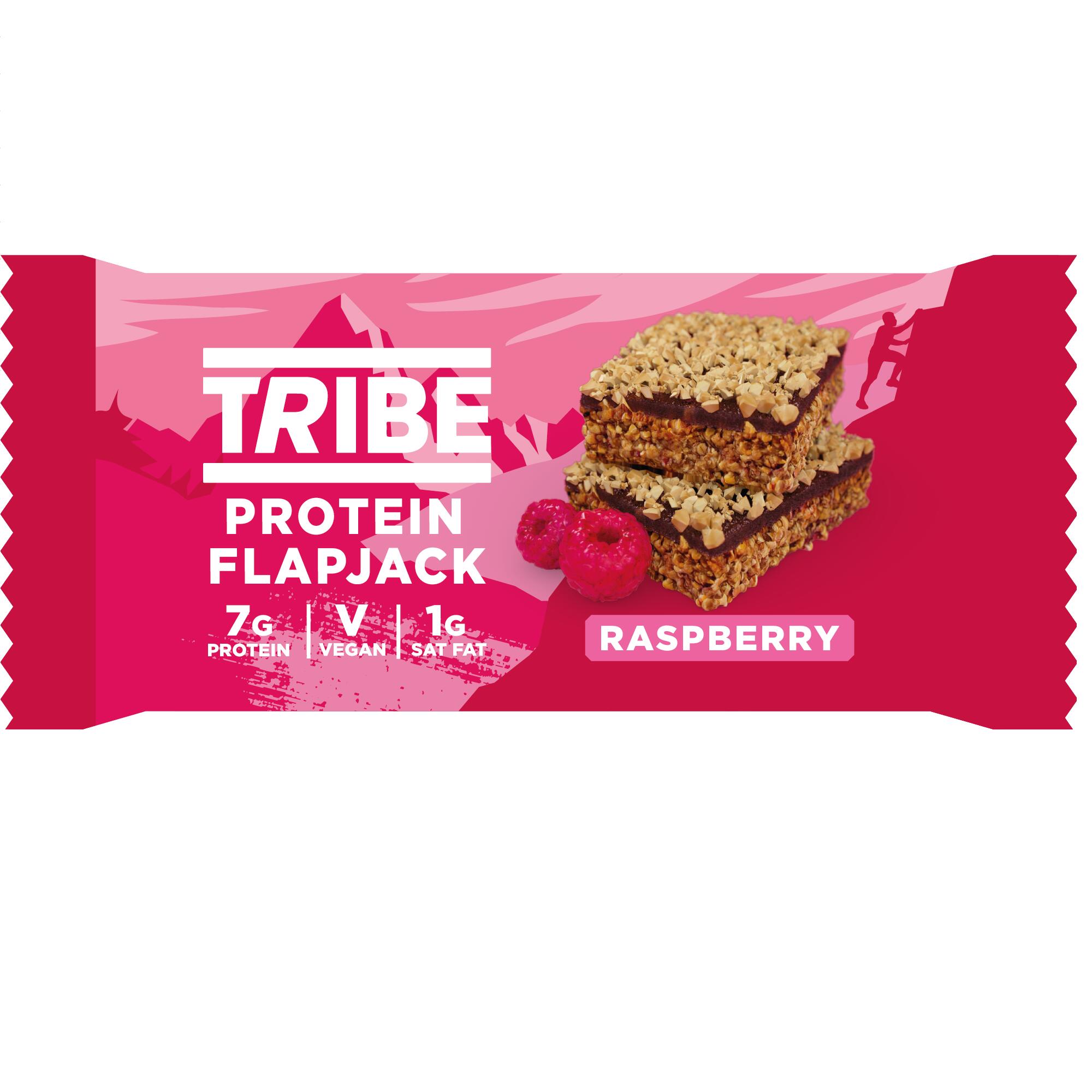 TRIBE Protein Flapjack Raspberry (50g)