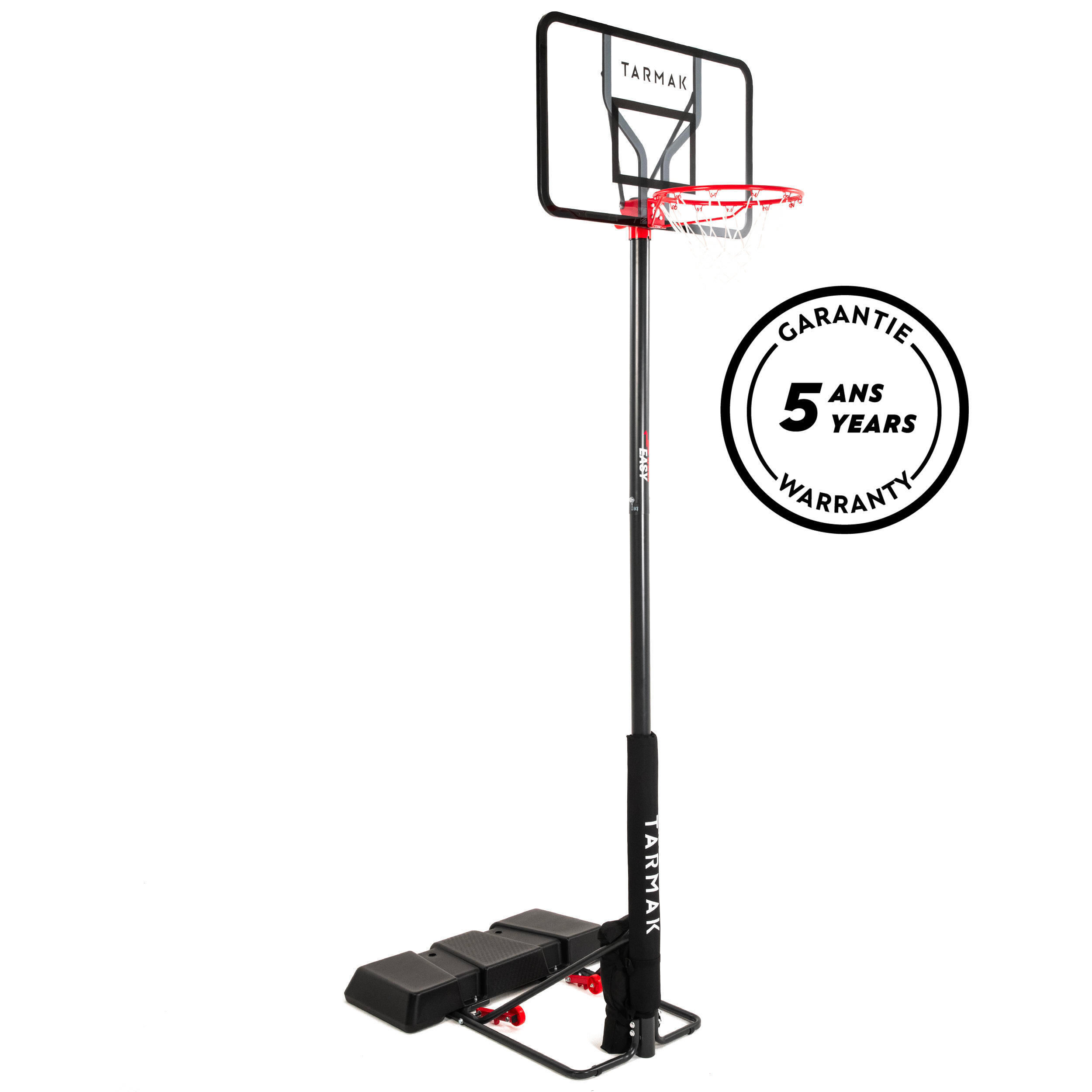 Canasta de baloncesto policarbonato ajustable Tarmak B100 Easy 2/19
