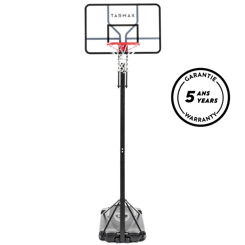 B700 Pro Kids'/Adult Basketball Hoop 2.4m to 3.05m. 7 playing heights.