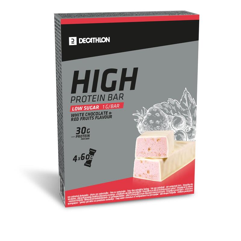 Baton High Protein Bar czerwone owoce x 4