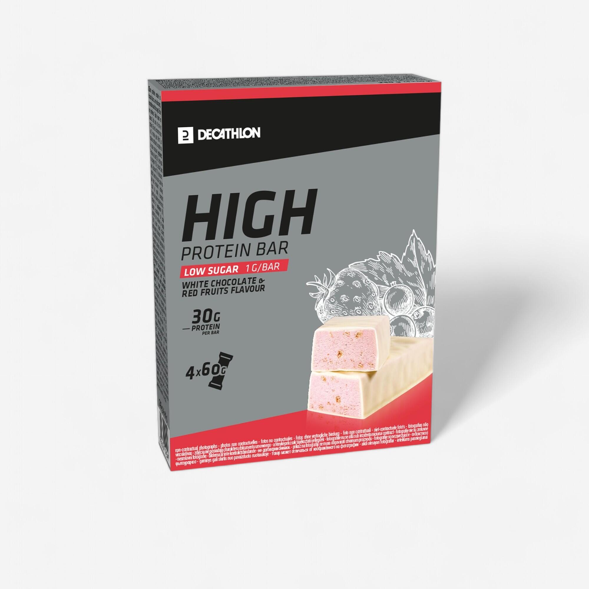 Corength - High Protein Bar Fruits Rouges Pack X4 - Barre Protéinée - Nutrition Et Soin - - Taille Unique - Decathlon