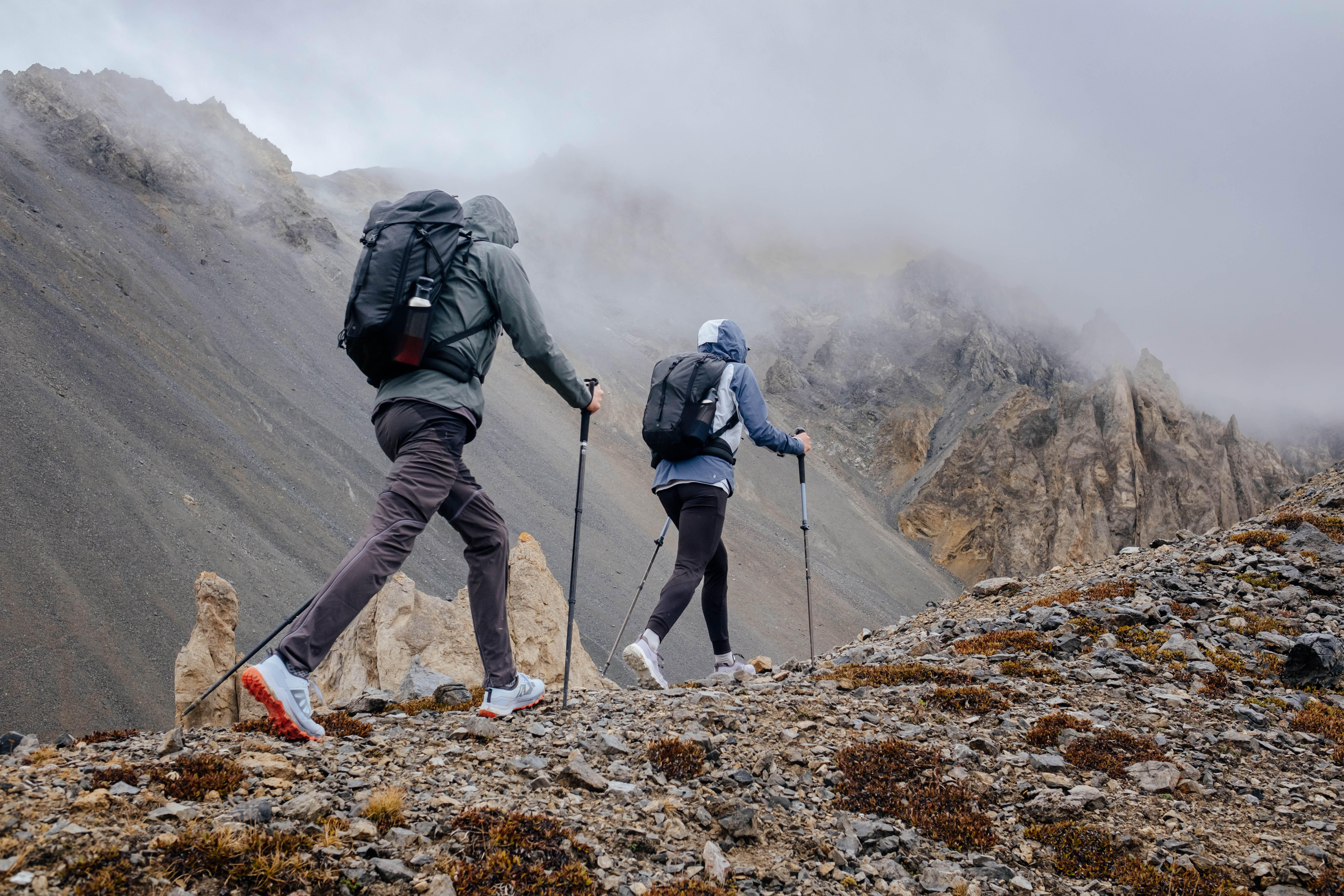 Men's Hiking Shoes - MH 500 - Foggy blue, Foggy blue - Quechua - Decathlon