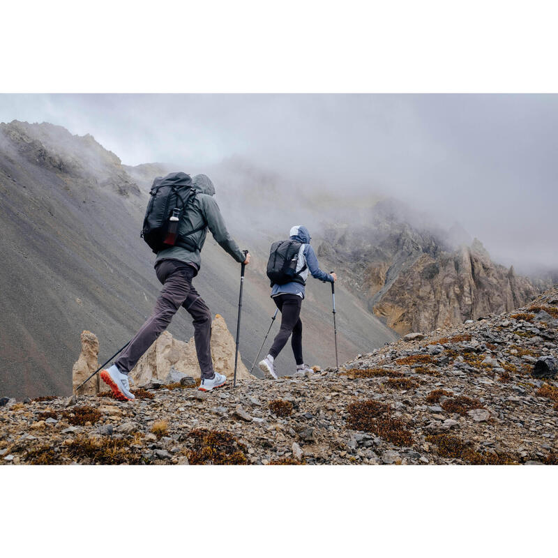 Schoenen voor bergwandelen heren MH500 LIGHT lichtgrijs