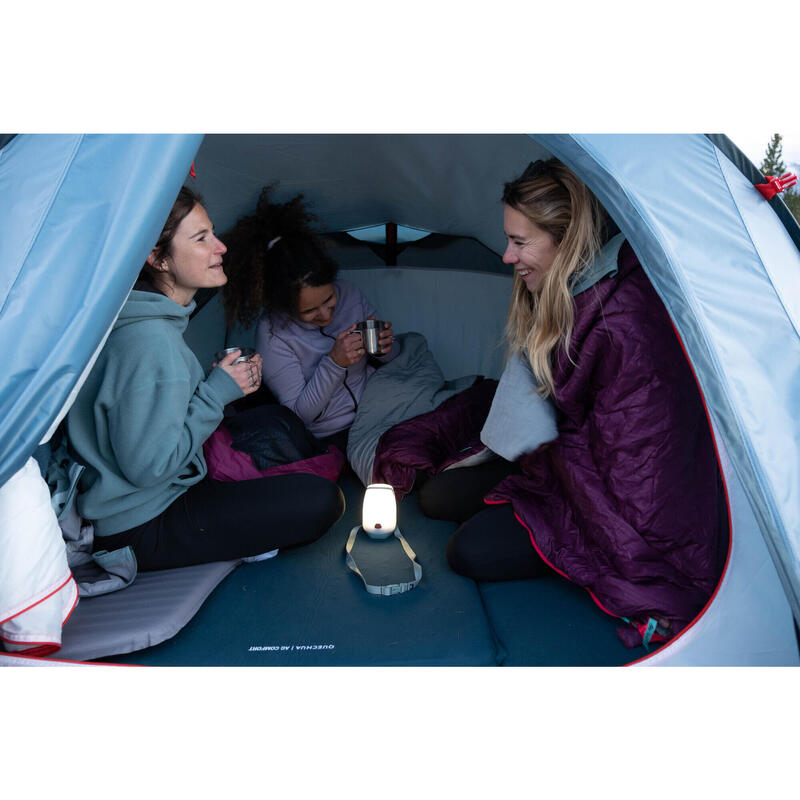 Kampeertent voor 3 personen 2 SECONDS BLAUW