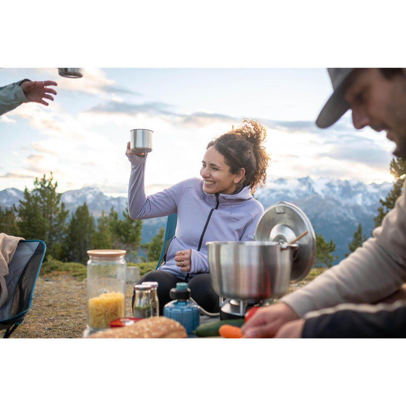 Arzător compact pe gaz 500 de camping 1 element cu aprindere piezo - 1760W