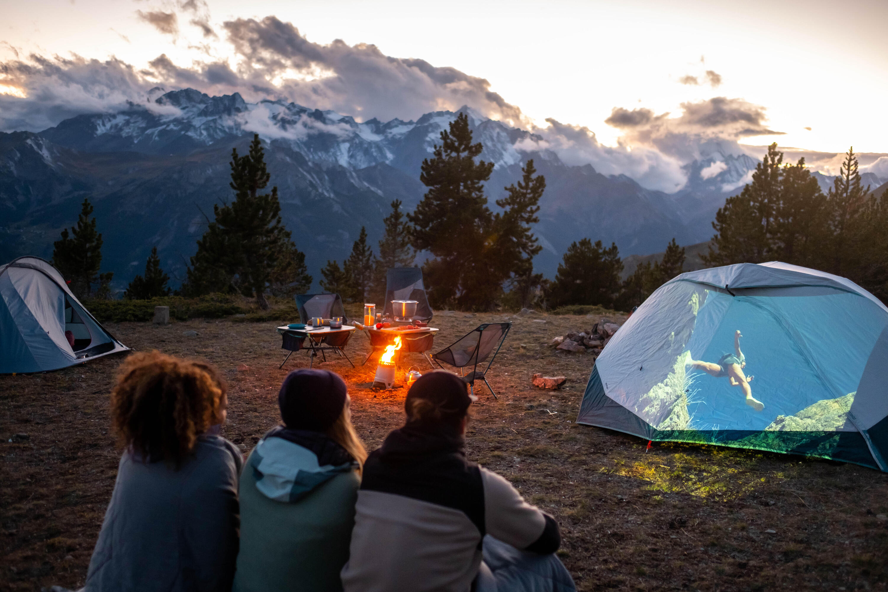 Tente de camping 2 personnes, 2 Seconds Easy Fresh & Black 16/16