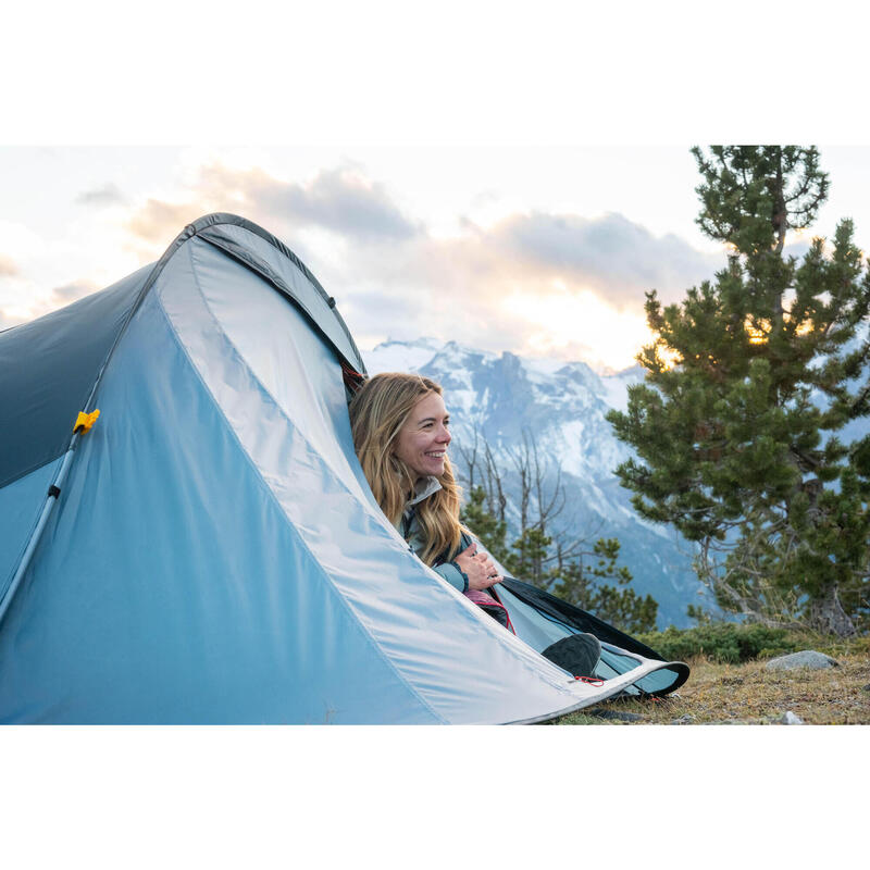 Cort de camping instant 3 locuri, 2 Seconds albastru